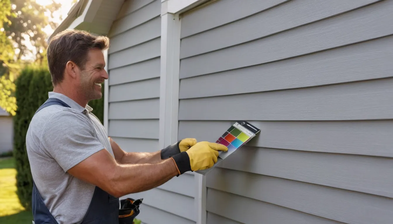 Home exterior in Wixom with new siding being installed by a local provider